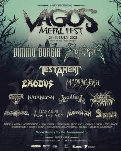 Vagos Metal Fest 2021 poster