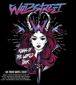 Wildstreet UK Tour 2020 poster