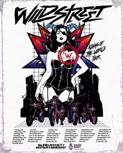 Wildstreet US Tour 2021 poster