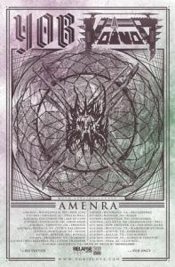 YOB North American Tour 2019 poster