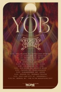 YOB US Tour 2021-2022 poster