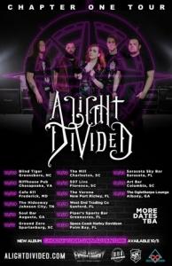 A Light Divided US Tour 2018 poster