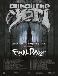 All Hail The Yeti North American Tour 2016 poster