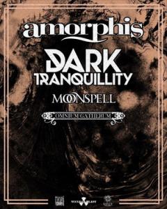 Amorphis North American Tour 2018 poster