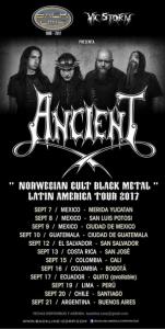 Ancient Latin American Tour 2017 poster