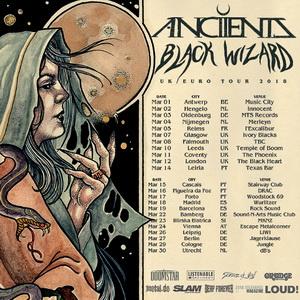 Anciients Euro Tour 2018 poster