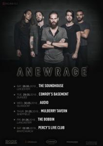 Anewrage UK Tour 2018 poster