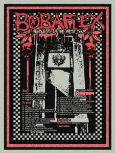 Bobaflex US Tour 2018 poster