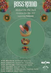 Boss Keloid Euro Tour 2018 poster