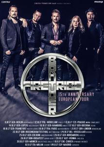 Brother Firetribe Euro Tour 2017 poster