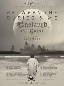 Between the Buried and Me North American Tour 2015 poster