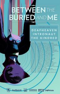 Between the Buried and Me Tour Poster 2014