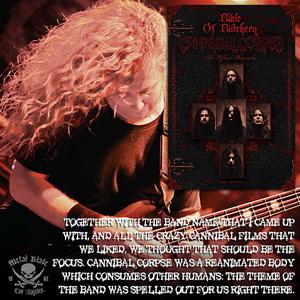 Cannibal Corpse Bible of Butchery: The Official Biography cover