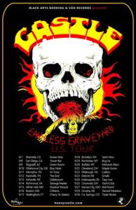Castle US Tour 2017 poster
