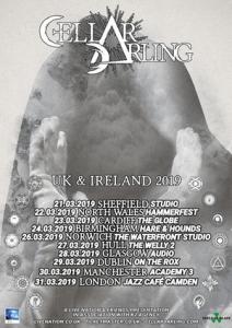 Cellar Darling UK & IRL Tour 2019 poster
