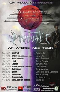 Chariots Of The Gods Canadian Tour 2016 poster