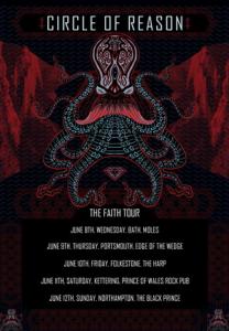 Circle Of Reason UK Tour 2016 poster