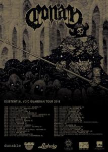 Conan Tour 2018 poster