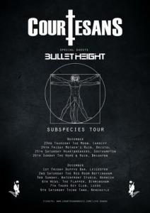 Courtesans UK Tour 2017 poster