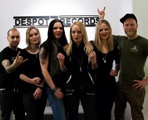 Crucified Barbara & Despotz Recs crew pic