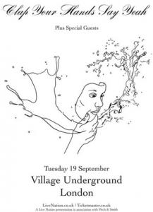  Clap Your Hands Say Yeah UK Live Show 2017 poster
