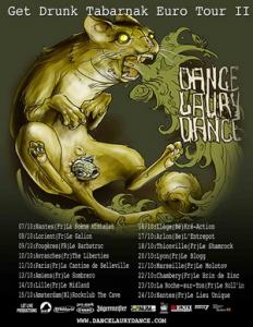 Dance Laury Dance Euro Tour 2015 poster