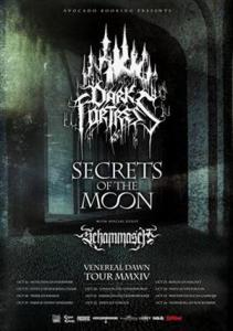 Dark Fortress Euro Tour 2014 poster