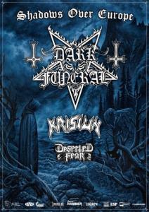 Dark Funeral European Tour 2016 poster