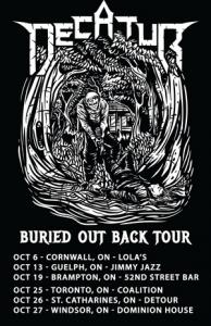 Decatur Canada Tour 2018 poster