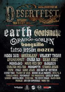 Desertfest Belgium 2015 poster