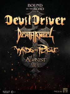 DevilDriver North American Tour 2017 poster