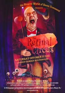 Devin Townsend The Retinal Circus show poster