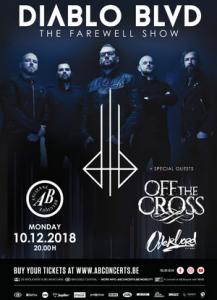 Diablo Blvd Last Euro Show 2018 poster