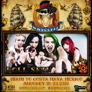 Doll Skin ShipRocked Cruise 2016 poster