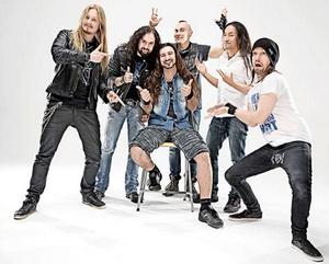 DragonForce band pic 2014