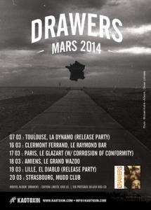  Drawers tour poster 2014
