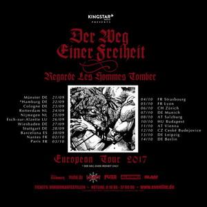 Der Weg einer Freiheit Euro Tour 2017 poster