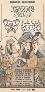 Earth Ship European Tour 2016 poster