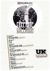 Electric Ballroom UK Tour 2017 poster