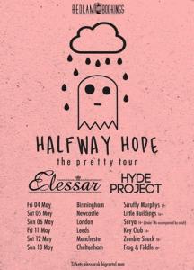 Elessar UK Tour 2018 poster