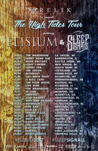 Sleep Signals Elisium US Tour 2017 poster