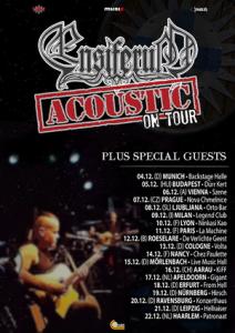 Ensiferum Acoustic Euro Tour 2018 poster