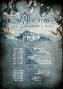 Evil Scarecrow UK Tour 2018/2019 poster