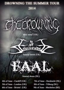 Eye of Solitude Summer 2014 tour dates poster