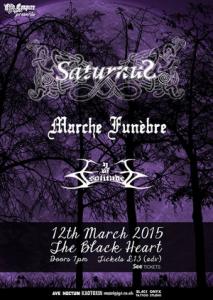 Eye Of Solitude mini tour 2015 poster