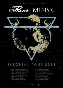 Floor and Minsk Euro tour 2015 poster