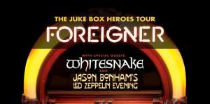 Foreigner North America Tour 2018 poster