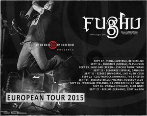 Fughu Euro Tour 2015 poster