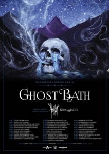 Ghost Bath Euro Tour 2017 poster