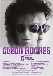 Glenn Hughes UK Tour 2017 poster